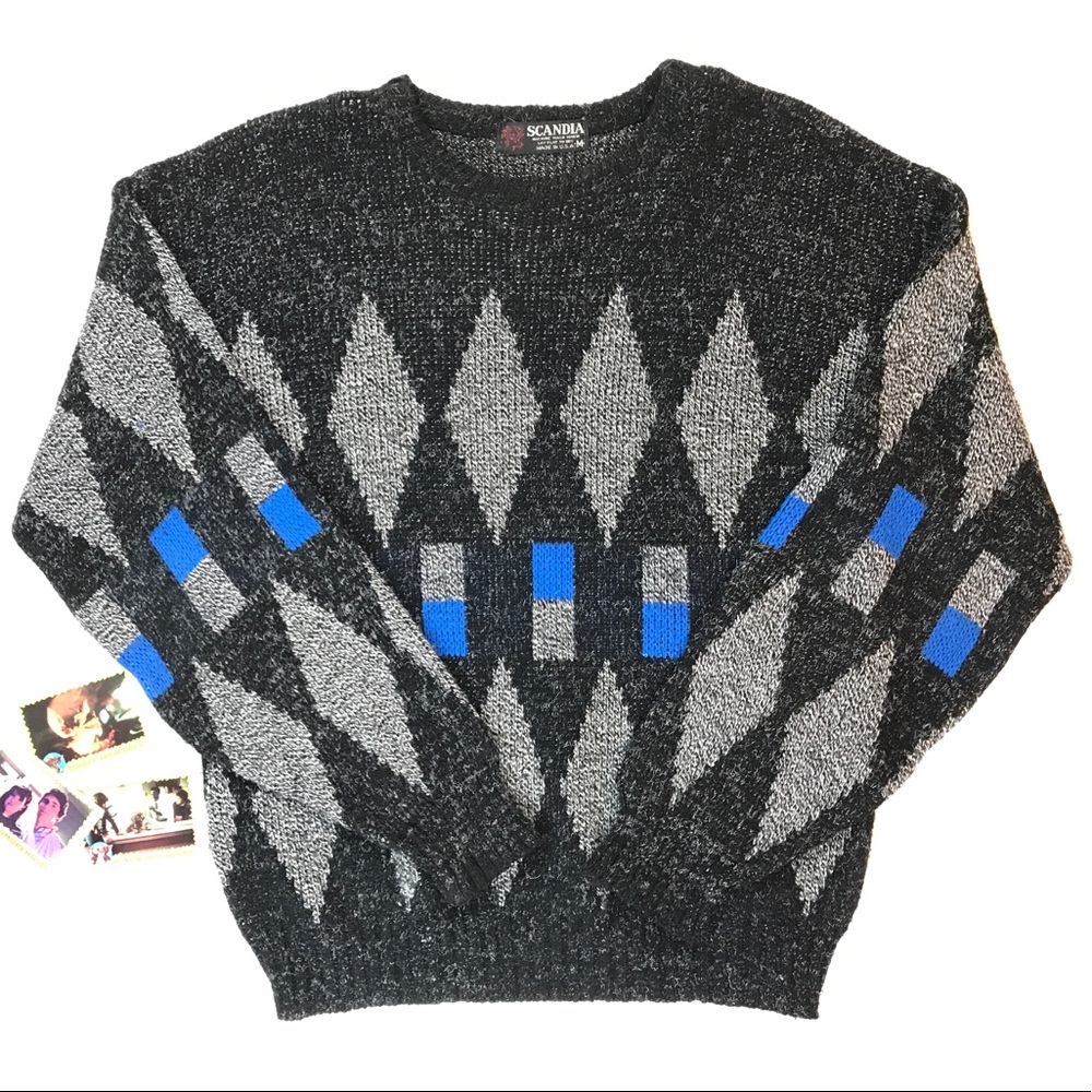 80s chunky sweater